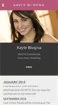Mobile Screenshot of kayleblogna.com
